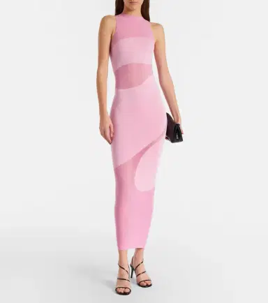 Wolford Shade paneled midi dress | Thumbnail 3 Wolford Shade paneled midi dress | Thumbnail 3