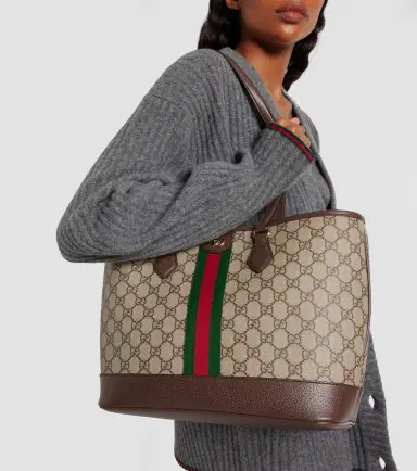 Gucci Ophidia GG Canvas Medium tote bag | Thumbnail 6 Gucci Ophidia GG Canvas Medium tote bag | Thumbnail 6