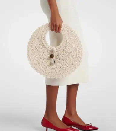Jacquemus Spiaggia Small crochet top-handle bag | Thumbnail 6 Jacquemus Spiaggia Small crochet top-handle bag | Thumbnail 6