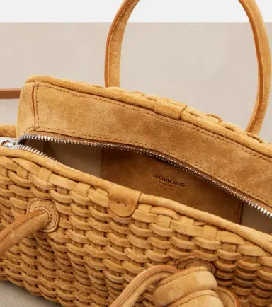 Jacquemus Turismo Small woven suede bowling bag | Thumbnail 2 Jacquemus Turismo Small woven suede bowling bag | Thumbnail 2
