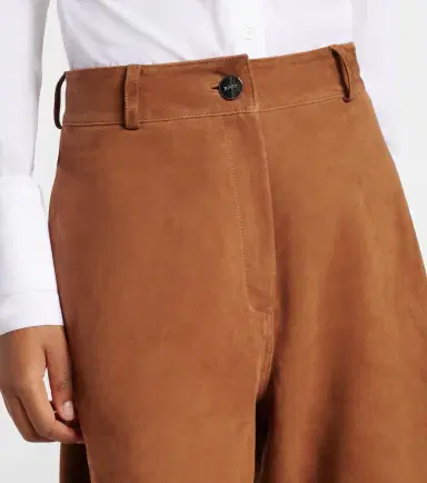 Rohe Róhe Suede barrel-leg pants | Thumbnail 5 Rohe Róhe Suede barrel-leg pants | Thumbnail 5