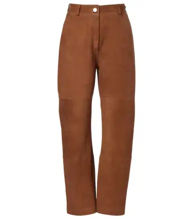 Rohe Róhe Suede barrel-leg pants | Thumbnail 1 Rohe Róhe Suede barrel-leg pants | Thumbnail 1