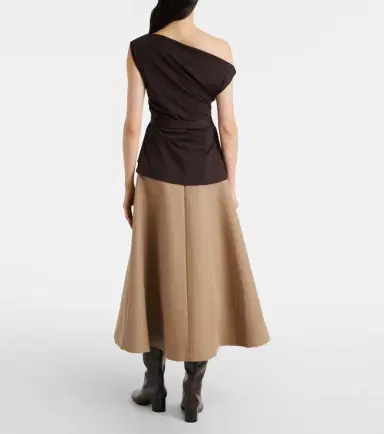 RÓHE Róhe Cotton midi skirt | Thumbnail 2 RÓHE Róhe Cotton midi skirt | Thumbnail 2