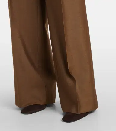 Rohe Róhe High-rise wool and mohair wide-leg pants | Thumbnail 6 Rohe Róhe High-rise wool and mohair wide-leg pants | Thumbnail 6