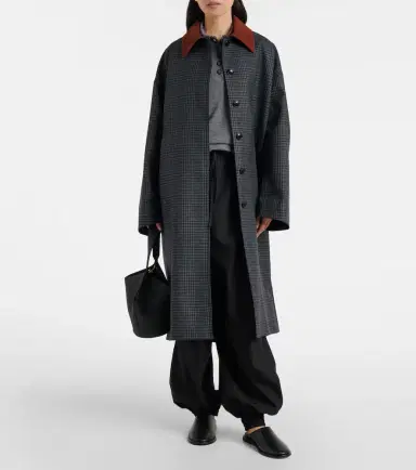 Rohe Róhe Prince of Wales check virgin wool coat | Thumbnail 2 Rohe Róhe Prince of Wales check virgin wool coat | Thumbnail 2