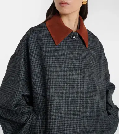 Rohe Róhe Prince of Wales check virgin wool coat | Thumbnail 3 Rohe Róhe Prince of Wales check virgin wool coat | Thumbnail 3