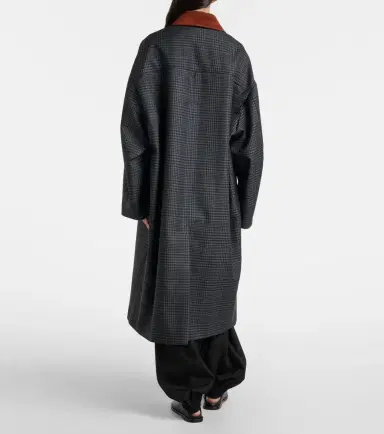 Rohe Róhe Prince of Wales check virgin wool coat | Thumbnail 5 Rohe Róhe Prince of Wales check virgin wool coat | Thumbnail 5