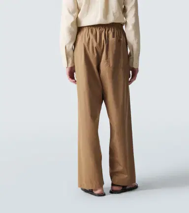 Lemaire Cotton twill wide-leg pants | Thumbnail 5 Lemaire Cotton twill wide-leg pants | Thumbnail 5