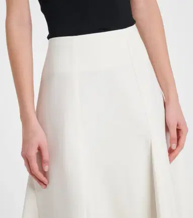 Rohe Róhe Cotton midi skirt | Thumbnail 4 Rohe Róhe Cotton midi skirt | Thumbnail 4