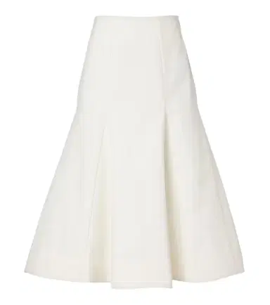 Rohe Róhe Cotton midi skirt | Thumbnail 1 Rohe Róhe Cotton midi skirt | Thumbnail 1