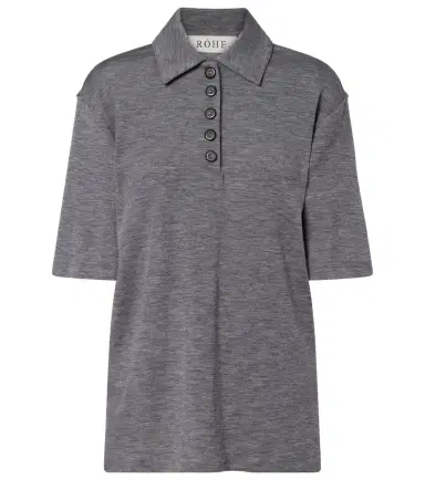 Rohe Róhe Wool polo shirt | Thumbnail 1 Rohe Róhe Wool polo shirt | Thumbnail 1