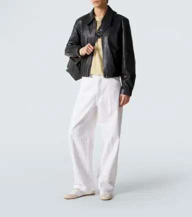 Lemaire Leather blouson jacket | Thumbnail 4 Lemaire Leather blouson jacket | Thumbnail 4