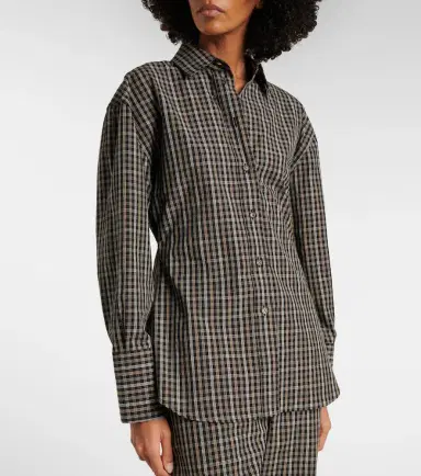 Rohe Róhe Checked cotton shirt | Thumbnail 4 Rohe Róhe Checked cotton shirt | Thumbnail 4