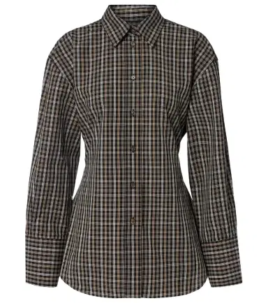 Rohe Róhe Checked cotton shirt | Thumbnail 1 Rohe Róhe Checked cotton shirt | Thumbnail 1