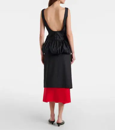 Rohe Róhe Layered wool midi skirt | Thumbnail 2 Rohe Róhe Layered wool midi skirt | Thumbnail 2