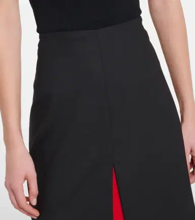 Rohe Róhe Layered wool midi skirt | Thumbnail 4 Rohe Róhe Layered wool midi skirt | Thumbnail 4