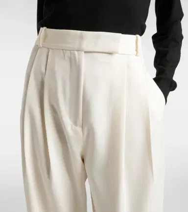Rohe Róhe Wool-blend barrel-leg pants | Thumbnail 3 Rohe Róhe Wool-blend barrel-leg pants | Thumbnail 3