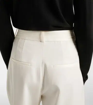 Rohe Róhe Wool-blend barrel-leg pants | Thumbnail 4 Rohe Róhe Wool-blend barrel-leg pants | Thumbnail 4