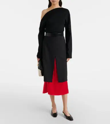 Rohe Róhe Draped one-shoulder top | Thumbnail 3 Rohe Róhe Draped one-shoulder top | Thumbnail 3