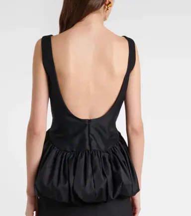 Rohe Róhe Peplum wool and silk top | Thumbnail 2 Rohe Róhe Peplum wool and silk top | Thumbnail 2