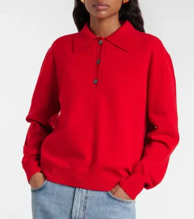RÓHE Róhe Wool and cashmere polo sweater | Thumbnail 5 RÓHE Róhe Wool and cashmere polo sweater | Thumbnail 5