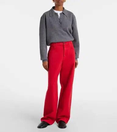 RÓHE Róhe Mid-rise wide-leg jeans | Thumbnail 3 RÓHE Róhe Mid-rise wide-leg jeans | Thumbnail 3