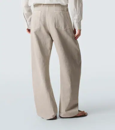 Lemaire Twisted belted cotton twill pants | Thumbnail 5 Lemaire Twisted belted cotton twill pants | Thumbnail 5