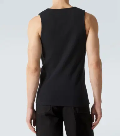 Lemaire Cotton and linen tank top | Thumbnail 3 Lemaire Cotton and linen tank top | Thumbnail 3