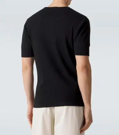 Lemaire Cotton and linen Henley shirt | Thumbnail 5 Lemaire Cotton and linen Henley shirt | Thumbnail 5