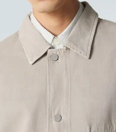 Lemaire Oversized cotton twill overshirt | Thumbnail 4 Lemaire Oversized cotton twill overshirt | Thumbnail 4
