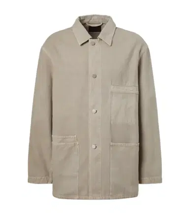 Lemaire Oversized cotton twill overshirt | Thumbnail 1 Lemaire Oversized cotton twill overshirt | Thumbnail 1