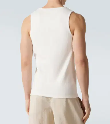 Lemaire Cotton and linen tank top | Thumbnail 3 Lemaire Cotton and linen tank top | Thumbnail 3