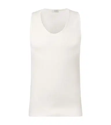 Lemaire Cotton and linen tank top | Thumbnail 1 Lemaire Cotton and linen tank top | Thumbnail 1