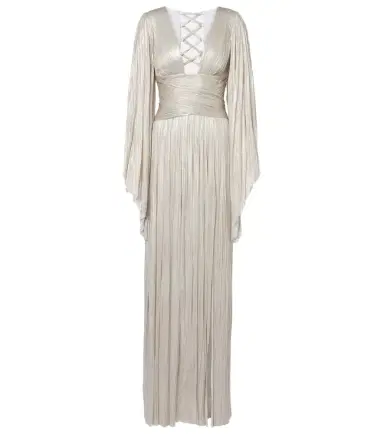 Maria Lucia Hohan Draped silk gown | Thumbnail 1 Maria Lucia Hohan Draped silk gown | Thumbnail 1