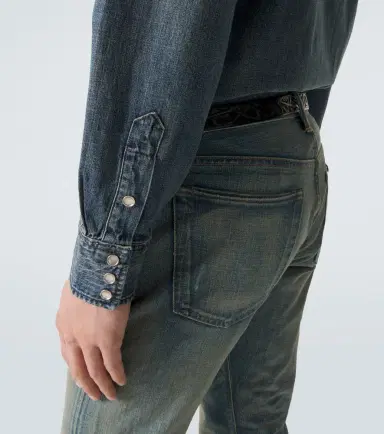 RRL Buffalo West denim shirt | Thumbnail 3 RRL Buffalo West denim shirt | Thumbnail 3