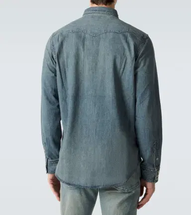 RRL Buffalo West denim shirt | Thumbnail 4 RRL Buffalo West denim shirt | Thumbnail 4