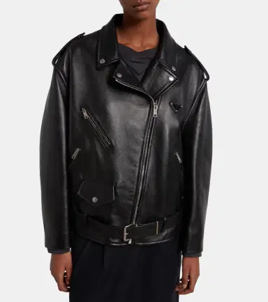 Prada Leather biker jacket | Thumbnail 5 Prada Leather biker jacket | Thumbnail 5