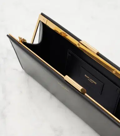 Saint Laurent Midnight Small leather clutch | Thumbnail 4 Saint Laurent Midnight Small leather clutch | Thumbnail 4