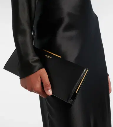 Saint Laurent Midnight Small leather clutch | Thumbnail 5 Saint Laurent Midnight Small leather clutch | Thumbnail 5