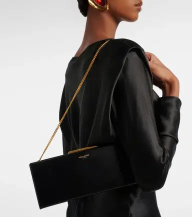 Saint Laurent Midnight Small leather clutch | Thumbnail 7 Saint Laurent Midnight Small leather clutch | Thumbnail 7