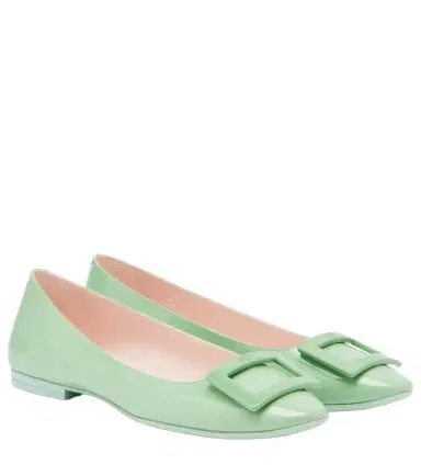 Roger Vivier Gommettine patent leather ballet flats | Thumbnail 1 Roger Vivier Gommettine patent leather ballet flats | Thumbnail 1