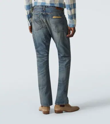 RRL Distressed slim jeans | Thumbnail 2 RRL Distressed slim jeans | Thumbnail 2