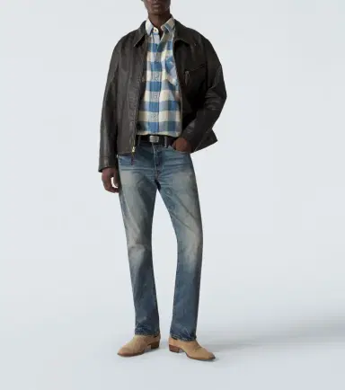 RRL Distressed slim jeans | Thumbnail 4 RRL Distressed slim jeans | Thumbnail 4