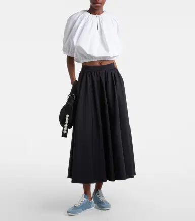 Roger Vivier Viv' suede-trimmed sneakers | Thumbnail 6 Roger Vivier Viv' suede-trimmed sneakers | Thumbnail 6