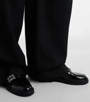 Roger Vivier Viv' Rangers leather slingback loafers | Thumbnail 6 Roger Vivier Viv' Rangers leather slingback loafers | Thumbnail 6