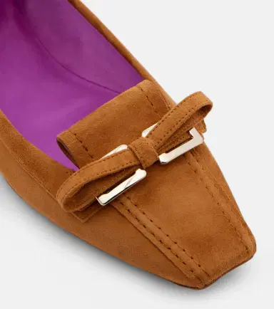 Roger Vivier Virgule suede ballet flats | Thumbnail 3 Roger Vivier Virgule suede ballet flats | Thumbnail 3