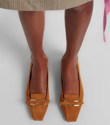 Roger Vivier Virgule suede ballet flats | Thumbnail 6 Roger Vivier Virgule suede ballet flats | Thumbnail 6