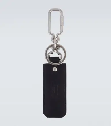 Saint Laurent Cassandre leather keychain | Thumbnail 2 Saint Laurent Cassandre leather keychain | Thumbnail 2