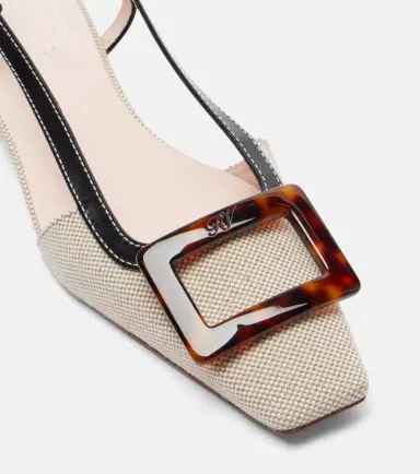 Roger Vivier Belle Vivier 25 slingback pumps | Thumbnail 3 Roger Vivier Belle Vivier 25 slingback pumps | Thumbnail 3