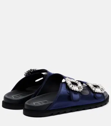 Roger Vivier Slidy Viv' satin sandals | Thumbnail 2 Roger Vivier Slidy Viv' satin sandals | Thumbnail 2